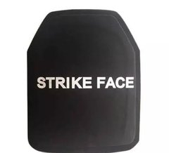 Облегченная керамическая баллистическая плита (1шт.) Protector Strike Face клас NIJ IV (6 клас по ДСТУ), Черный