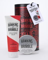 Набір для гоління Hawkins & Brimble Grooming Gift Set (Shave Cream & AfterShave Balm)