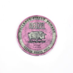 Помада для укладання волосся Reuzel pink heavy hold grease, Reuzel, 340 г, REU009