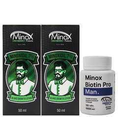 Набор для роста бороды Minox 7%