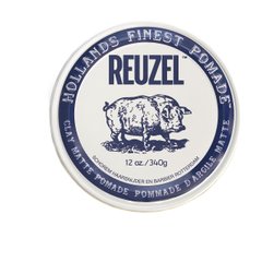 Помада для укладання волосся матова Reuzel clay blue matte, Reuzel, 340 г, REU034
