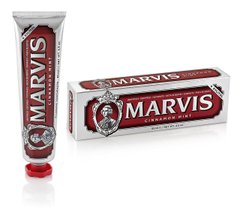Паста зубна М`ята і Кориця Marvis cinnamon mint, 411176, 85 мл