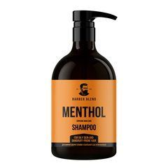 Шампунь для жирной кожи головы и склонных к перхоти волос Barber Blend Menthol 500ml