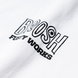 Футболка біла M BROSH &times; FUSTY WORKS S/S TEE FACE LOGO WHITE M