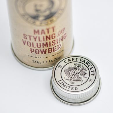 Матова пудра для укладки та об'єму Captain Fawcett Hair Powder 20gr