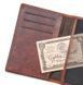 Кожаный кошелек для паспорта Captain Fawcett Leather Passport Wallet with RFID Lining