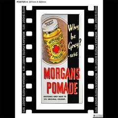 Постер для барбершопу Morgans Poster Small(Новинка)