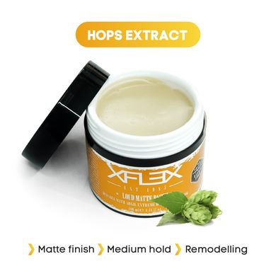 Матовая паста для стилизации Xflex Loud Matte Paste 100ml