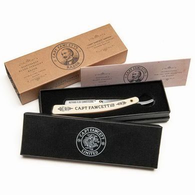Бритва для бритья в коробке Capitan Fawcett Disposable Blade Straight Razor