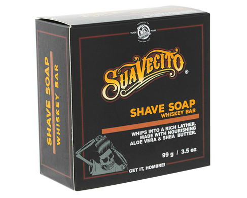 Мило для гоління "Віскі-бар" Suavecito Whiskey Bar Shave Soap 99g