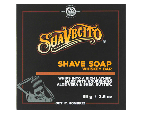 Мило для гоління "Віскі-бар" Suavecito Whiskey Bar Shave Soap 99g