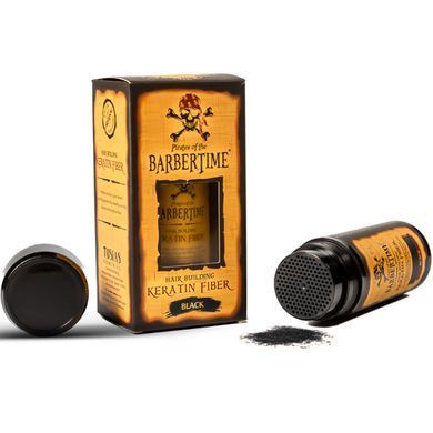 Пудра для волосся Barbertime Hair Building Fiber Black 21 г