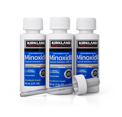 Лосьон minoxidil 5% KIRKLAND (3 флакона) + дозатор