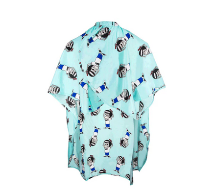 Дитячий пеньюар Suavecito Mascot Club Kid's Barber Cape Blue