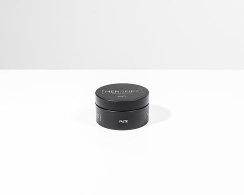 Паста для стилізації Menspire - Paste Hair Styling Wax 100ml Matte Black