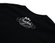 Футболка чорна сова L BROSH &times; FUSTY WORKS S/S TEE OWL LOGO BLACK L