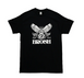 Футболка чорна сова L BROSH &times; FUSTY WORKS S/S TEE OWL LOGO BLACK L