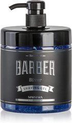 Гель для гоління Marmara BARBER SHAVING GEL 1000 ML SILVER