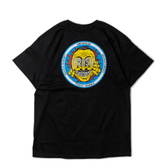 Футболка черная M BROSH &times; FUSTY WORKS S/S TEE FACE LOGO BLACK M