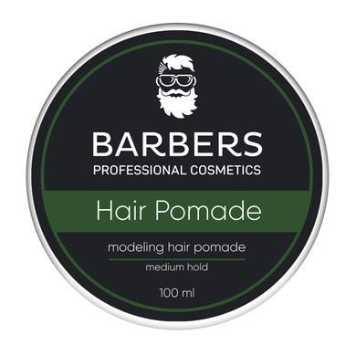 Помада для волосся Barbers Modeling Hair Pomade Medium Hold 100 мл