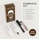 Набор для окрашивания волос и бороды Pacinos Hair and Beard color kit Dark Brown