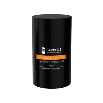 Парфюмированный дезодорант Barbers Tobacco & Patchouli 50 г